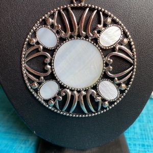 Large pendant necklace